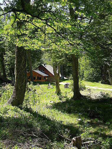 kleines Häuschen im Wald in der Umgebung von Bariloche