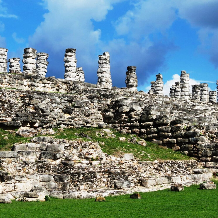 Ruinen in der Nähe von Izamal