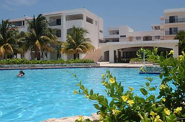 Poolanlage im Hotel Beachscape Kin Ha Villas & Suites, Cancún