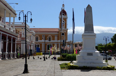 Koloniale Altstadt von Granada in Nicaragua