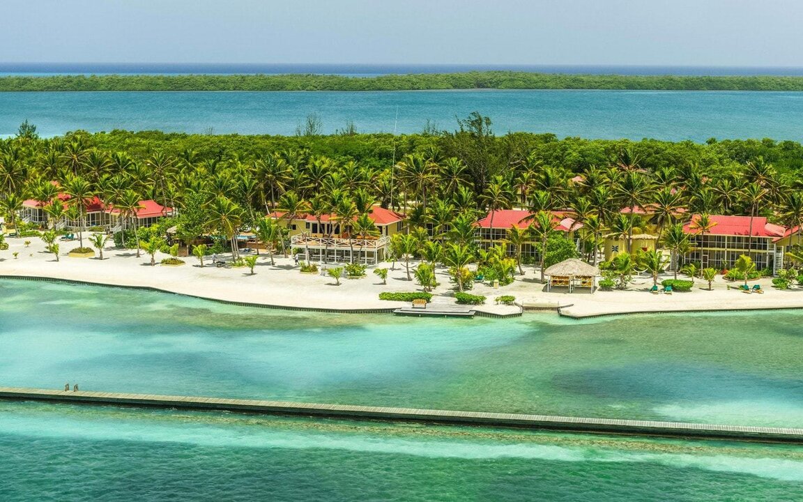 Caye Bokel mit dem Turneffe Island Resort