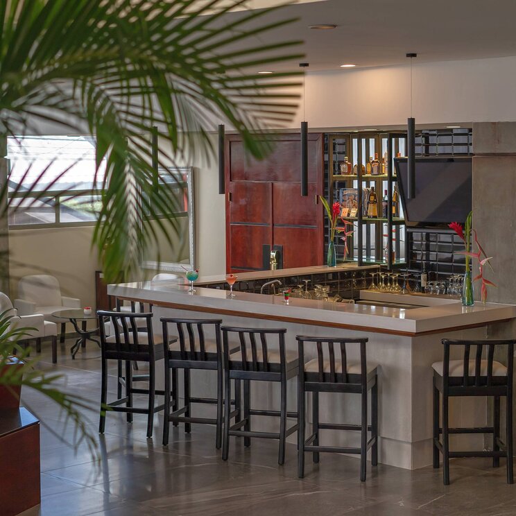 Bar im Palma Real Hotel in San José