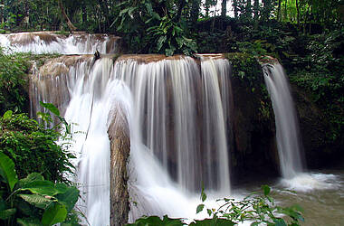 Wasserfälle Aqua Azul im Dschungel von Chiapas