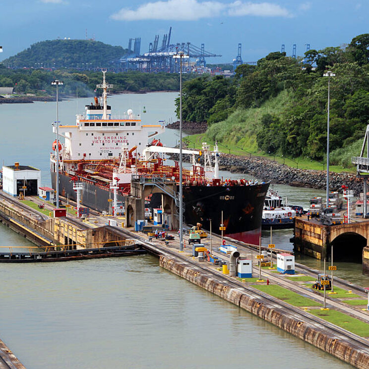 Hafen in Panama Stadt