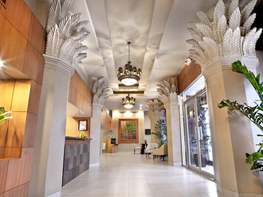 Lobby im Hotel Palace Guayaquil