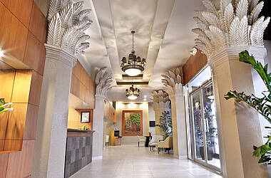 Lobby im Hotel Palace Guayaquil