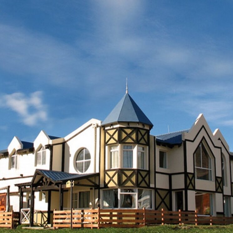 Hotel La Aldea von außen